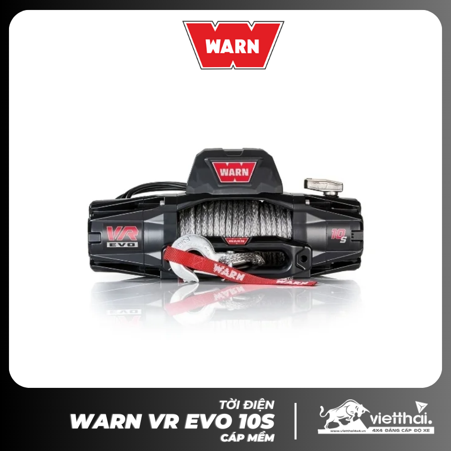 Tời Warn VR EVO 10S cáp mềm